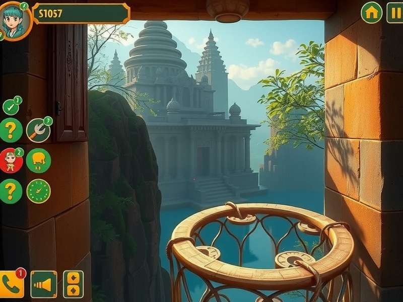 Mystic Temple Trail puzzle solving interface